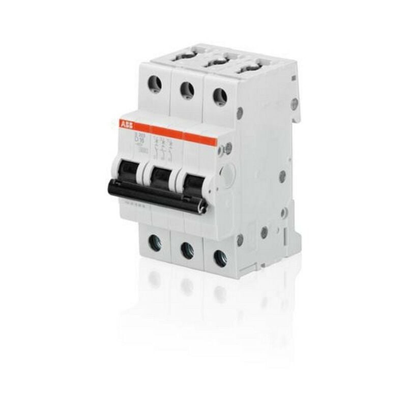 foto del prodotto abb 352363 interruttore automatico s203 3p 16a 10ka curva d a vite