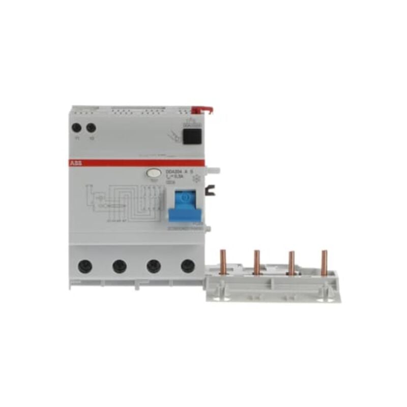 foto del prodotto abb blocco differenziale 4 poli dda204 a s 63a 300ma b428002