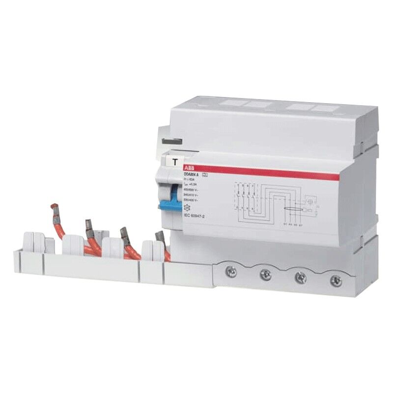 foto del prodotto abb - blocco differenziale dda804 4p 100a 30ma tipo ac b299493