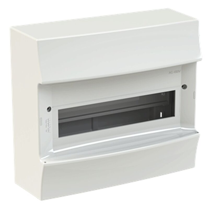 foto del prodotto abb centralino da parete 12 moduli ip41 senza porta 41p12x10