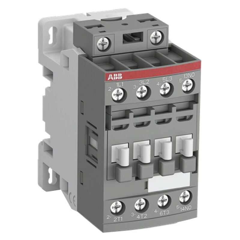 foto del prodotto abb contattore 3 poli 18a 100 250v a.c. d.c. af16301013