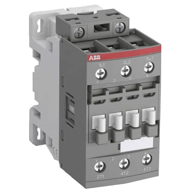 foto del prodotto abb contattore 3 poli 30a 100 250v a.c. d.c. af30300013