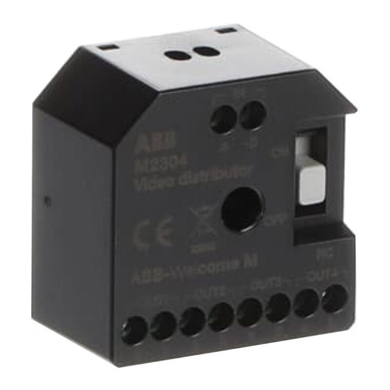 foto del prodotto abb distributore video per videocitofoni m2304 wld200x