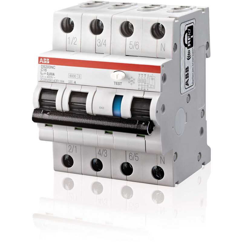 foto del prodotto abb ds203nc int dif mag 6 ka 3p n a c16 30ma