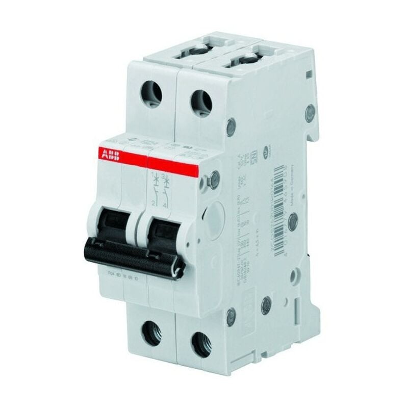 foto del prodotto abb interruttore magnetotermico 1p n 25a 4,5ka curva c 2m s598415