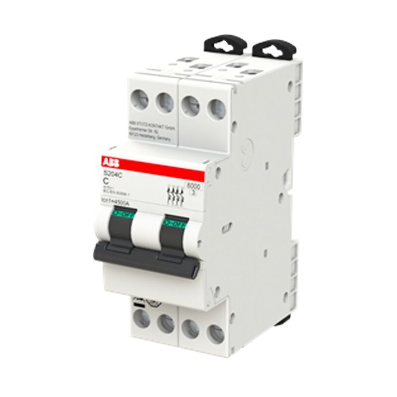 foto del prodotto abb interruttore magnetotermico compatto s204c 32a 4p 6ka c 2 mod 2cds254280r0324