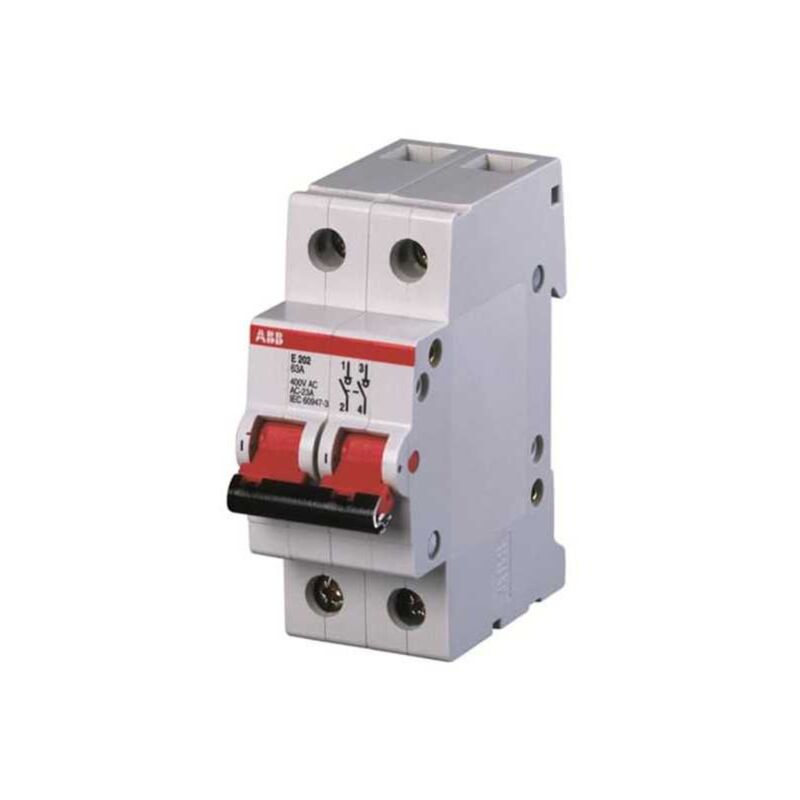 foto del prodotto abb interruttore sezionatore e202 32g 2p 32a m645836 