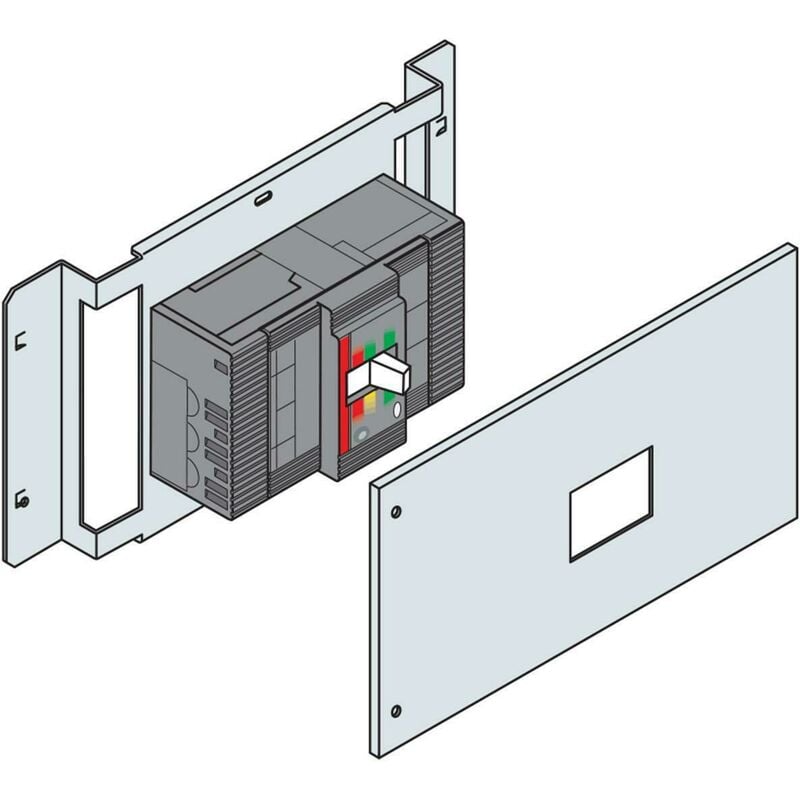 foto del prodotto abb kit per installazione di interruttori scatolati tmax pav part 2 posizione orizzontale 24 moduli lk2000