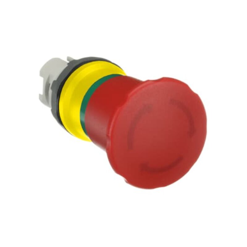 foto del prodotto abb pulsante a fungo di arresto d emergenza mpet4 10r kz 443 9
