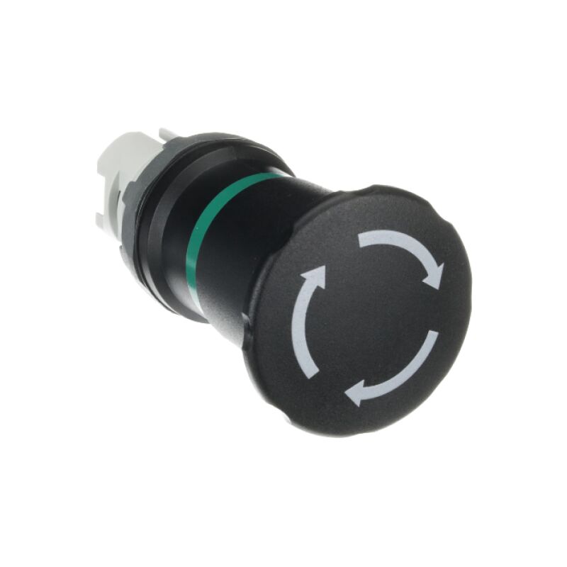 foto del prodotto abb pulsante di arresto a fungo 40mm mpet4 10b nero kz 445 4