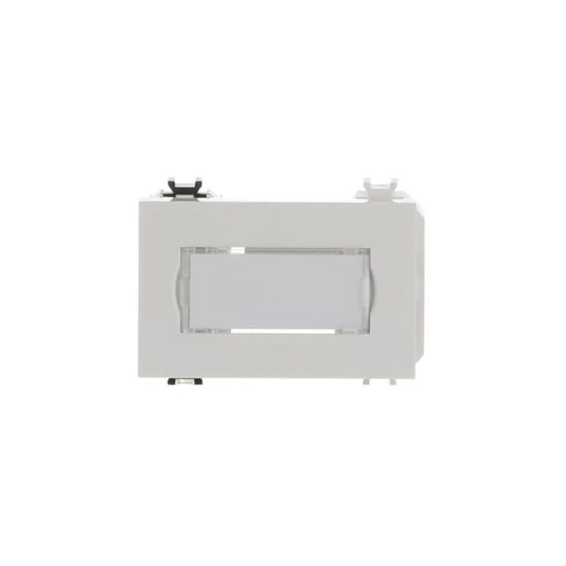 foto del prodotto abb pulsante portanome 1p 16 a na 3 moduli chiara 2csk1032ch