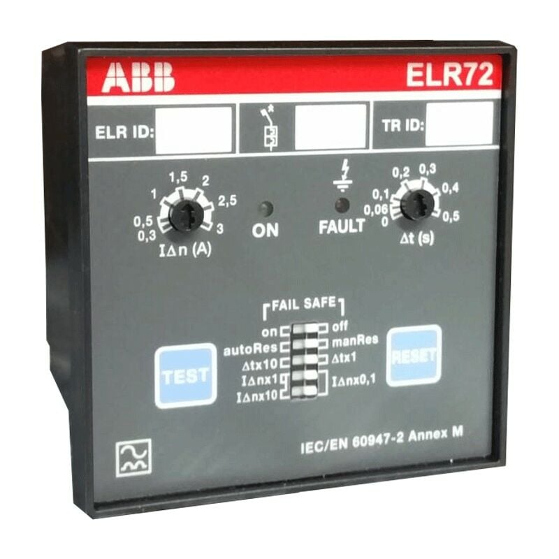 foto del prodotto abb rel differenziale elettronico elr72 elr72