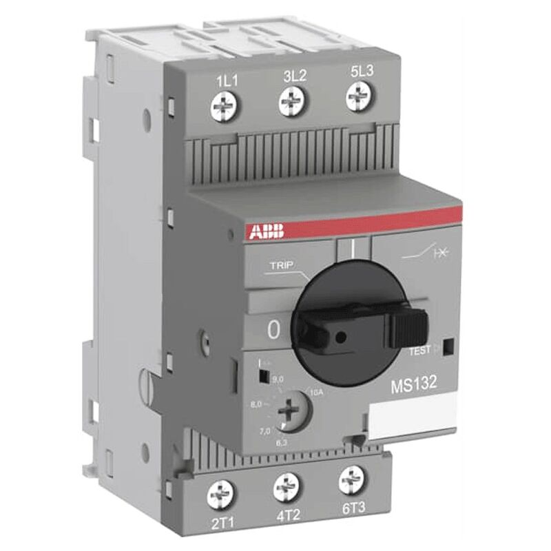 foto del prodotto abb salvamotore 0,25 0,40a 100ka ms132 2,5 moduli ep 877 3