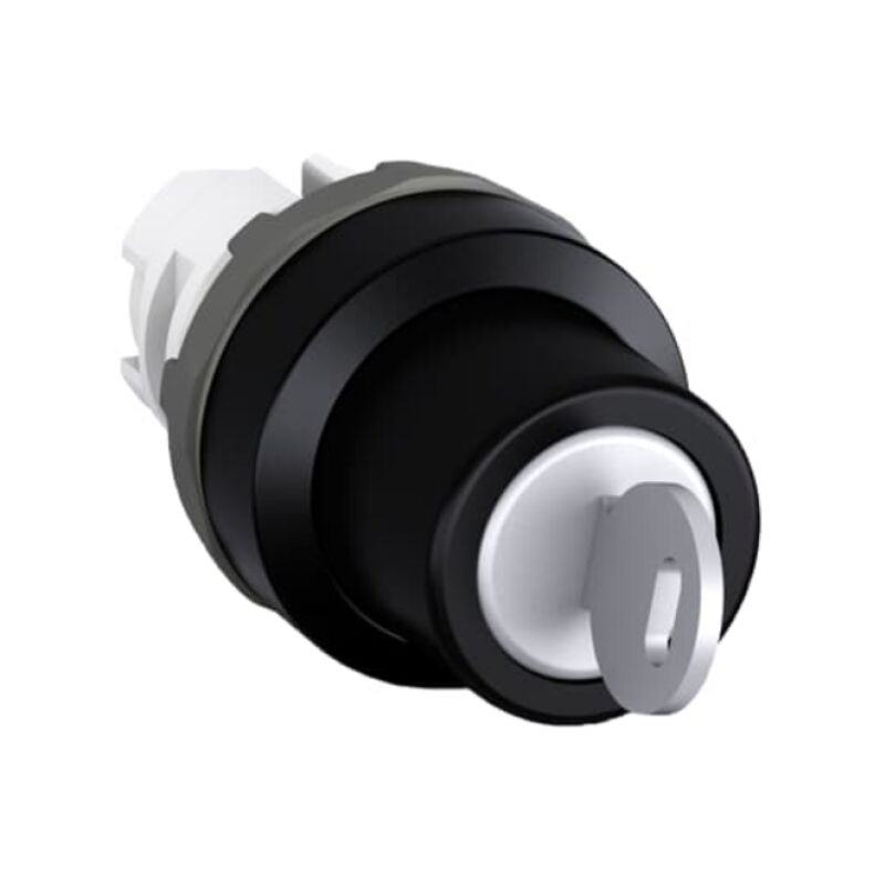 foto del prodotto abb selettore a chiave nero 3 posizioni m3ssk1 101 kw 686 6