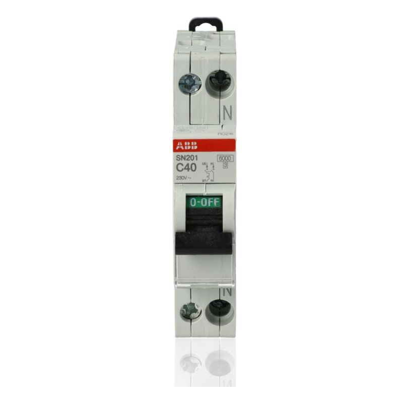 foto del prodotto abb sn201c40 sn201 c40 interr. automatico 1p n 6ka