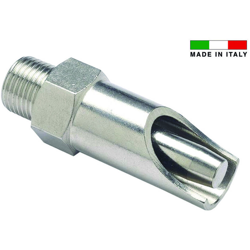 foto del prodotto abbeveratoio a succhiotto acciaio inox m 3 8 per suinetti