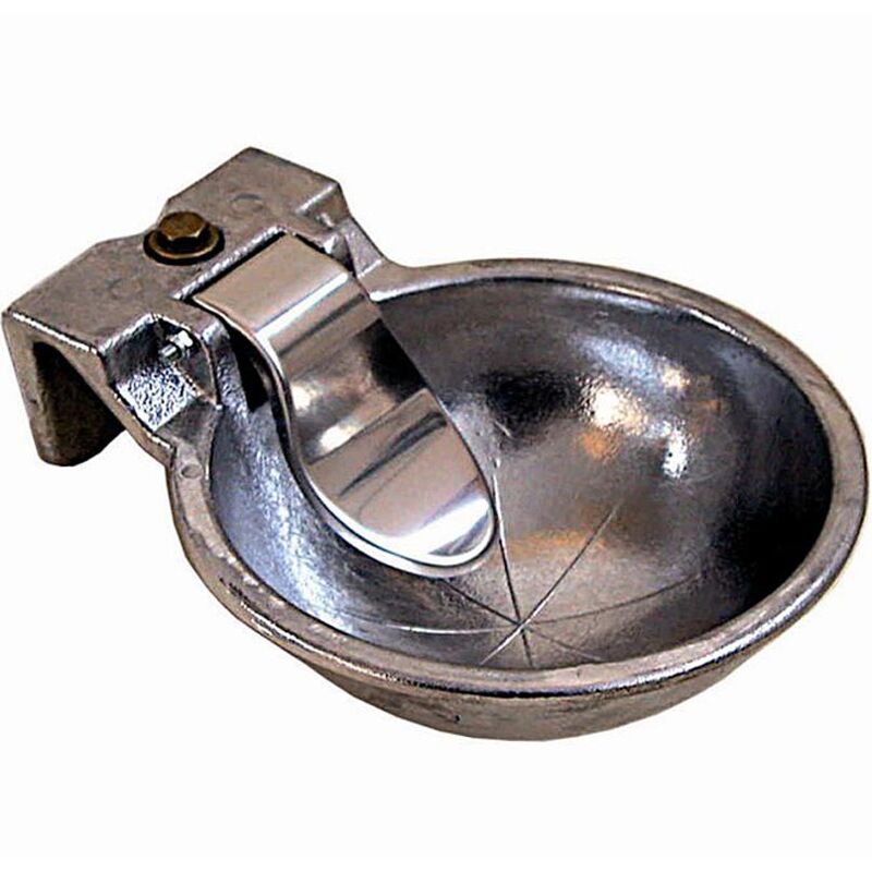 foto del prodotto abbeveratoio da box in alluminio a pressione con valvola in ottone per cavalli