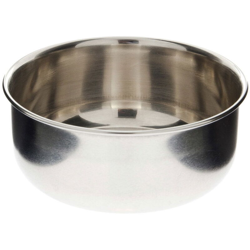 foto del prodotto abbeveratoio in acciaio inox per gabbie per uccelli