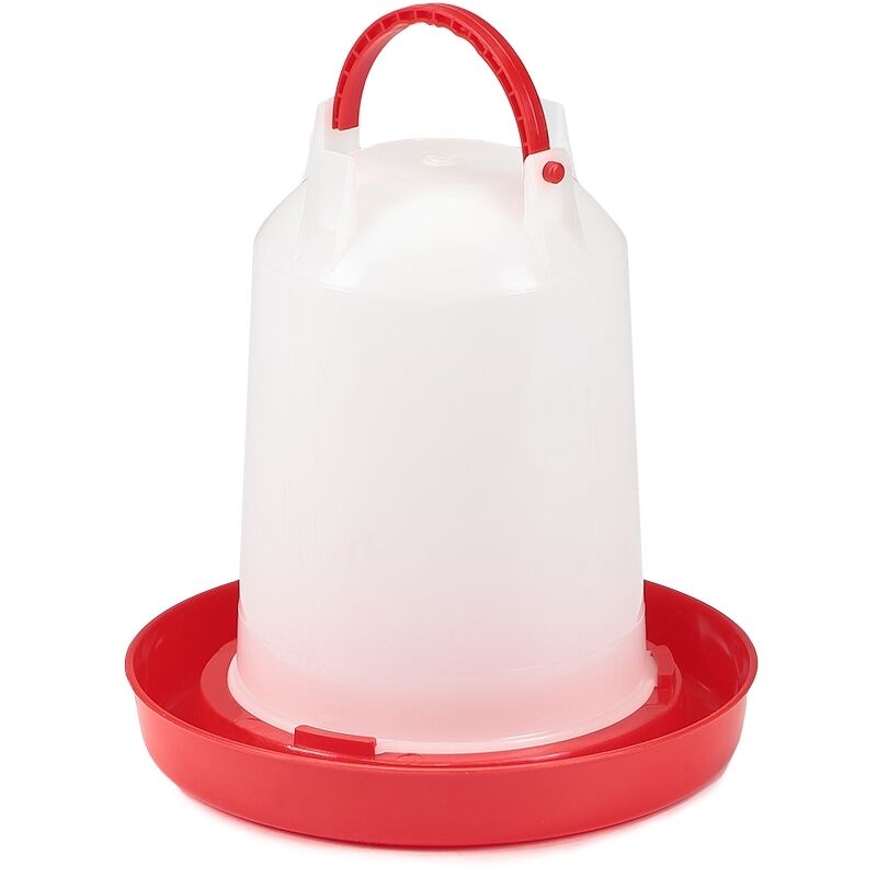 foto del prodotto abbeveratoio in plastica da 1,5 litri per polli anatre abbeveratoio per pollame secchio per pollame