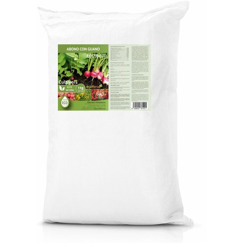 foto del prodotto abbonamento di colture con guano ecologico 25 kg