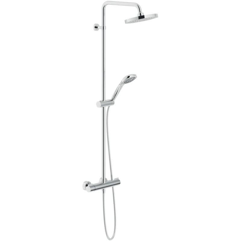 foto del prodotto abc ab87030 miscelatore colonna doccia termostatico esterno cromato codice prod ab87030 30cr nobili