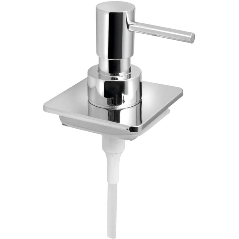 foto del prodotto abeline dispenser di sapone, da incasso, cromo 44811320 sapho