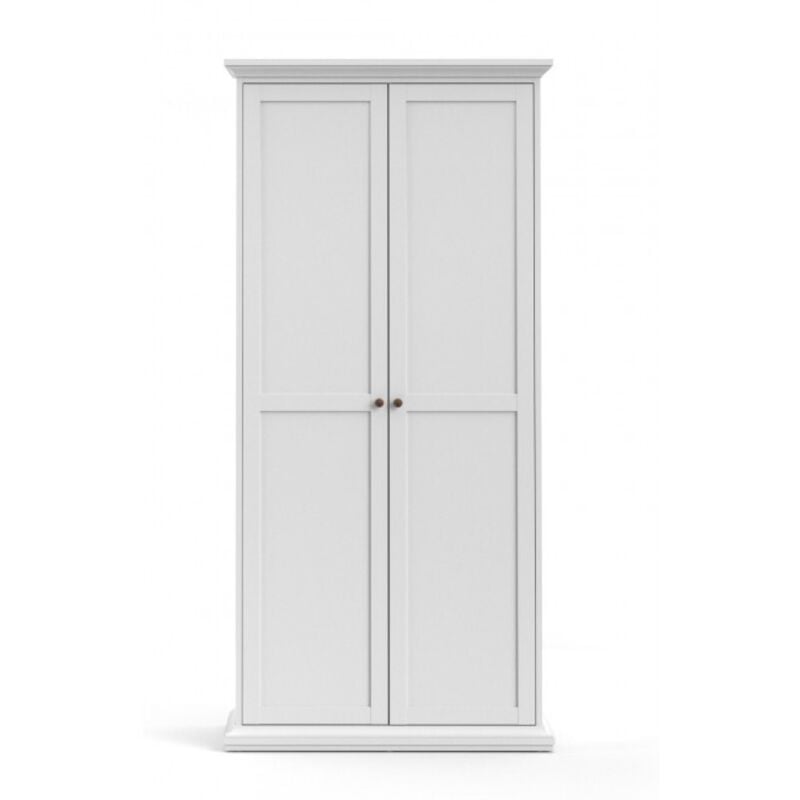 foto del prodotto abitare armadio 96x200h cm con due ante bianco opaco pescara