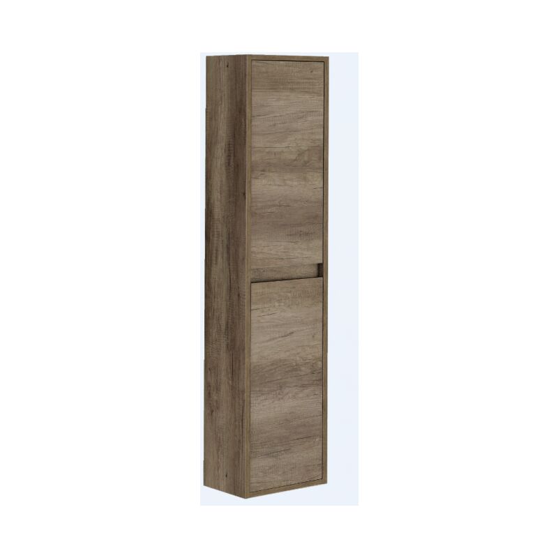 foto del prodotto abitare colonna bagno sospesa 30x140 cm nordik con due ante ravenna