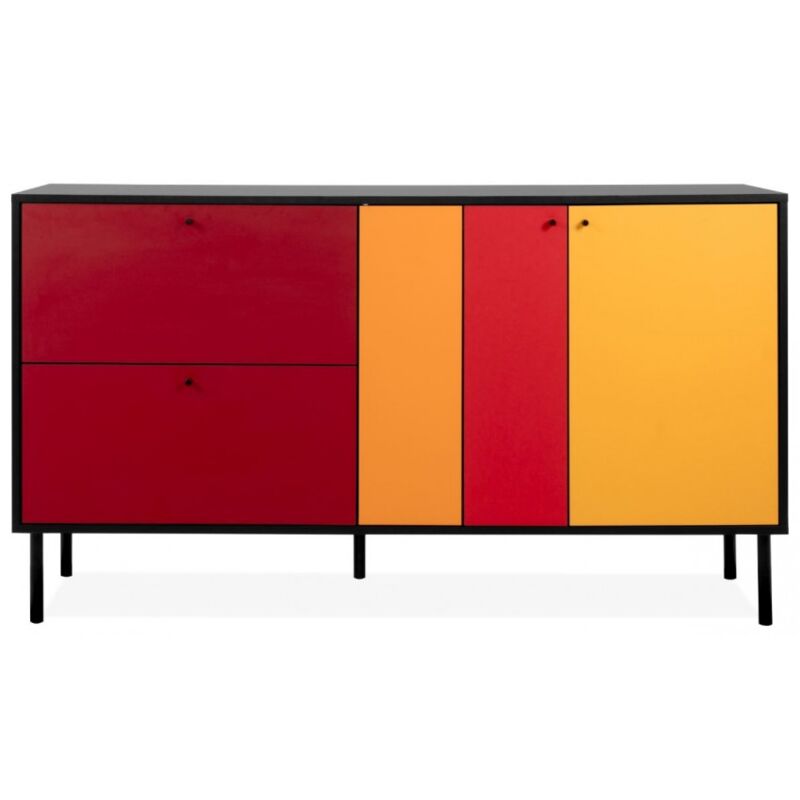 foto del prodotto abitare madia 145 x 81 h cm multicolore belluno