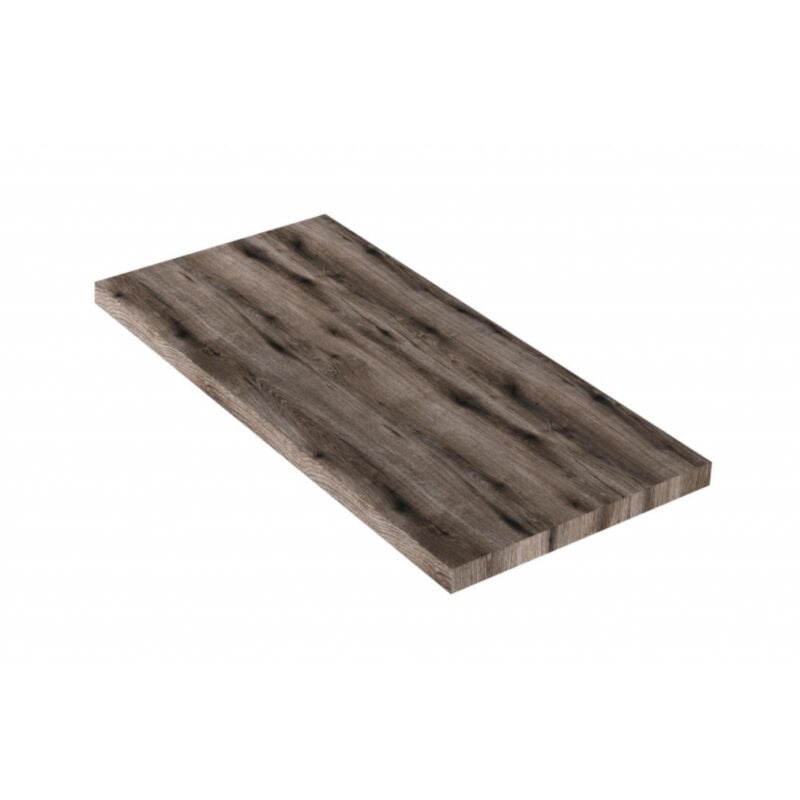 foto del prodotto abitare mensola bagno porta lavabo da appoggio 100x46x3,8 cm wenge metz mensola