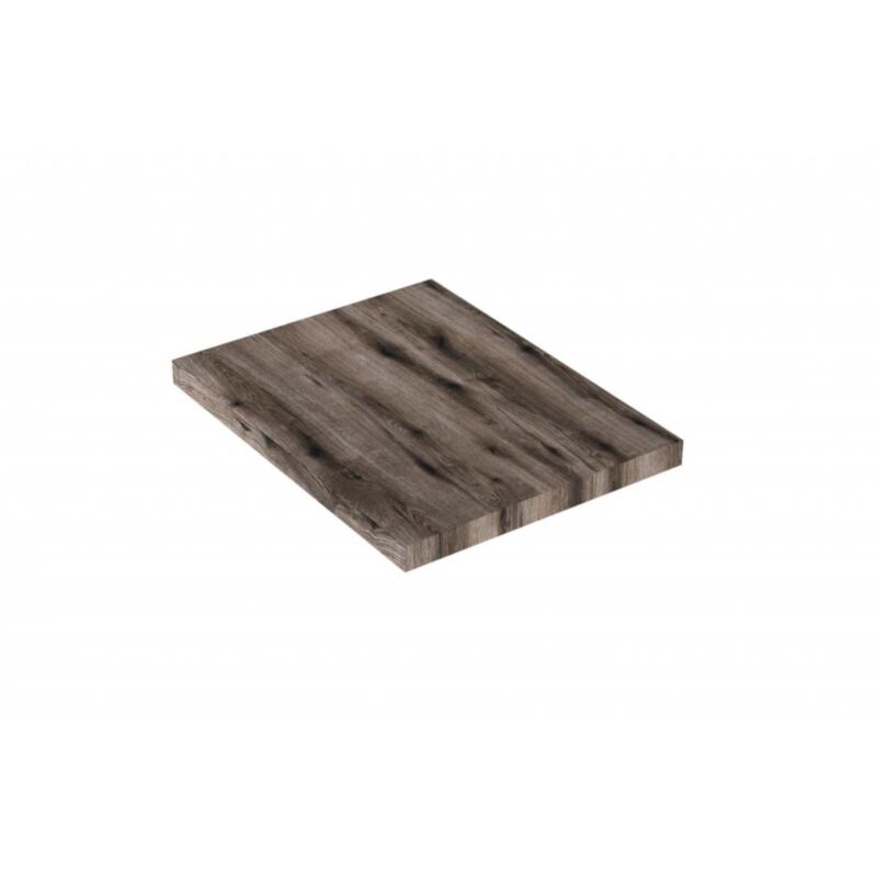 foto del prodotto abitare metz mensola bagno porta lavabo da appoggio 60x46x3,8 cm wenge mensola