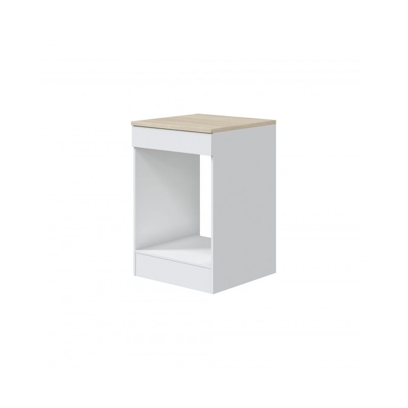 foto del prodotto abitare mobile base 60 cm per forno bianco chiria
