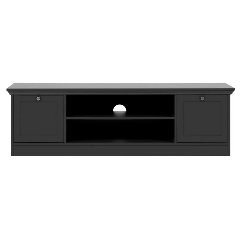 foto del prodotto abitare mobile porta tv 160 cm grigio antracite bondeno