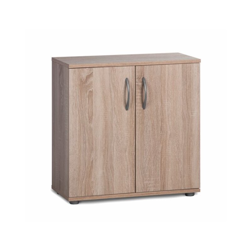 foto del prodotto abitare mobiletto rovere 57x58x29 cm con due ante e un ripiano dalia