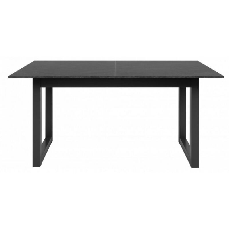 foto del prodotto abitare tavolo allungabile 160 200 x 75 x 90 cm grigio antracite vani