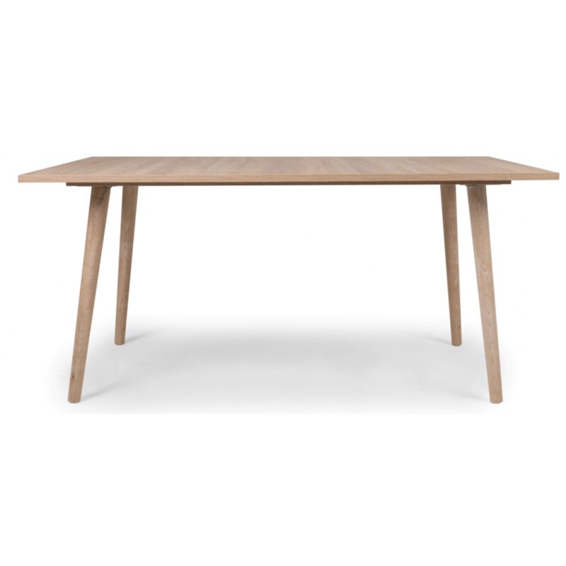 foto del prodotto abitare tavolo da pranzo 160 x 90 cm rovere chiaro agrigento
