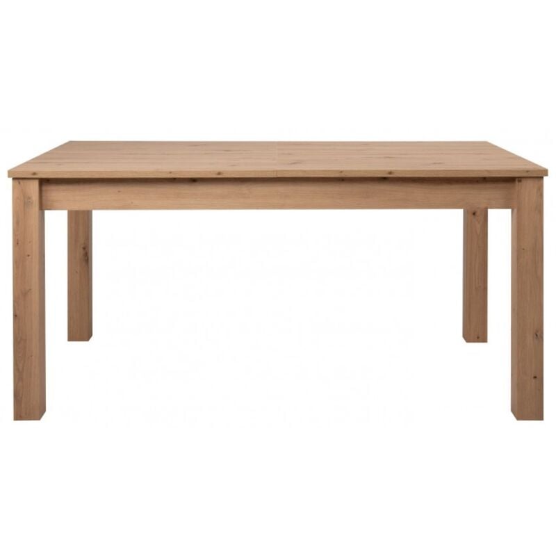 foto del prodotto abitare tavolo da pranzo allungabile 160 x 90 cm rovere artigianale mazzarino