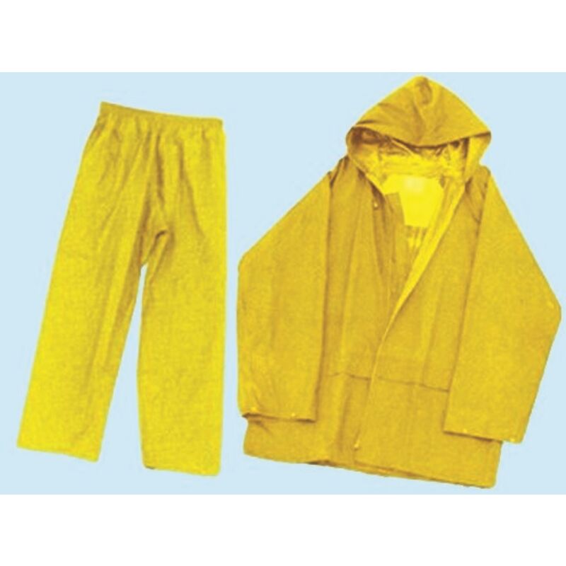 foto del prodotto abito completo lavoro impermeabile giacca pantalone tg l fraschetti