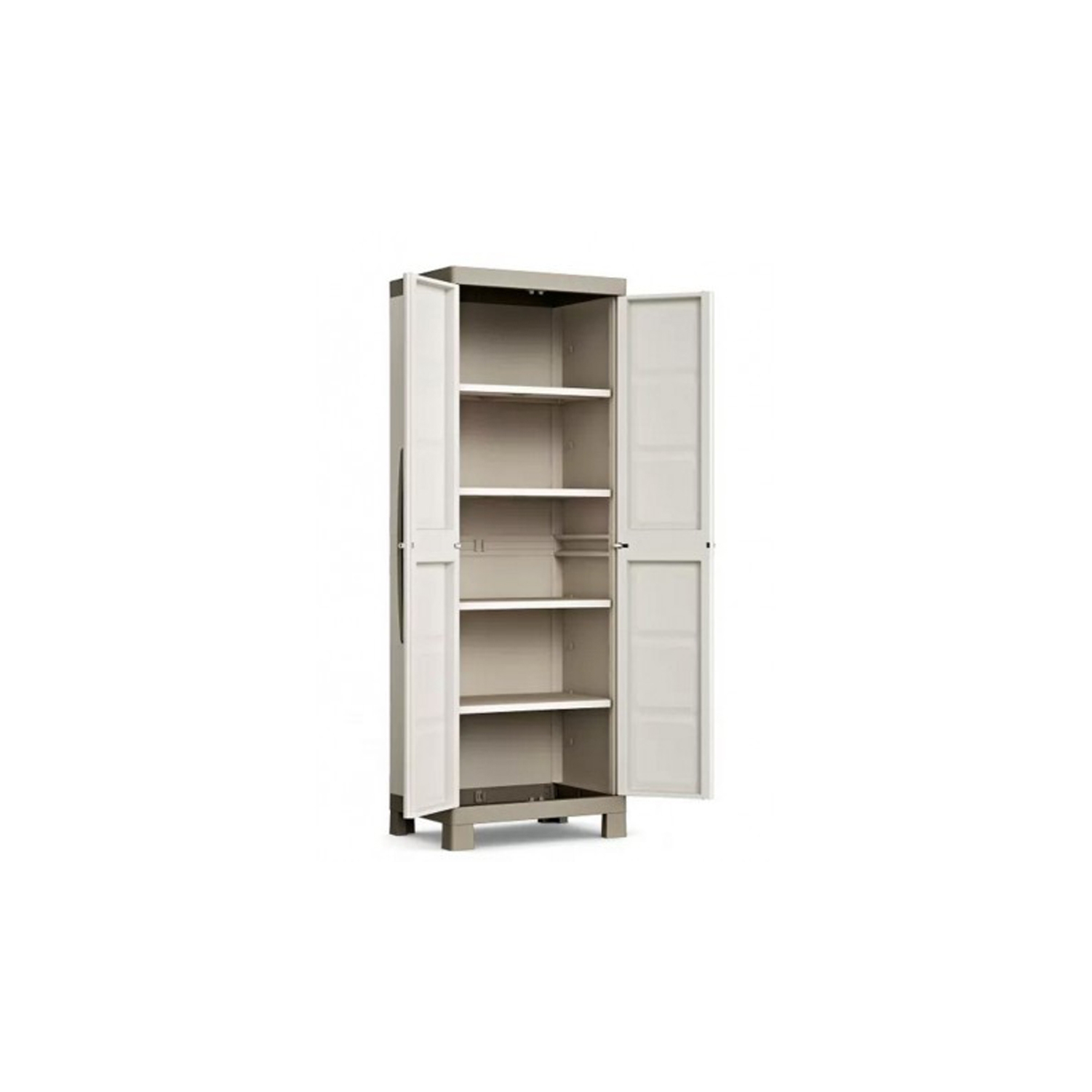 foto del prodotto abm armadio mobile in resina da esterno excellence 4 ripiani 65x45x182