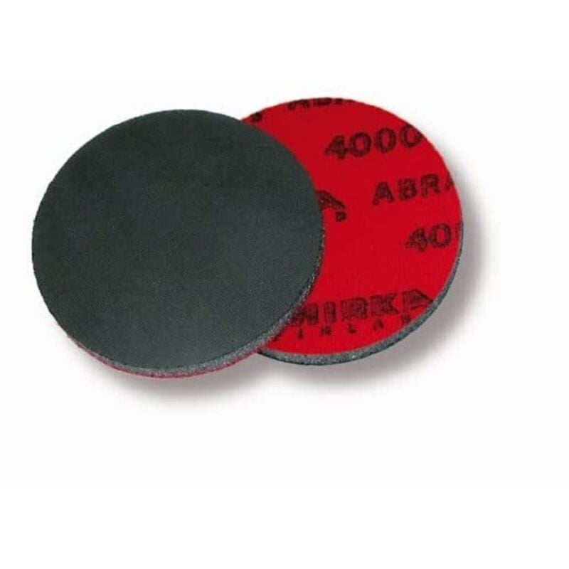 foto del prodotto abralon mola per lucidare 150 mm a strappo grana 4000, 2/pacco, per levigare e lucidare vernice, legno, plastica - mirka