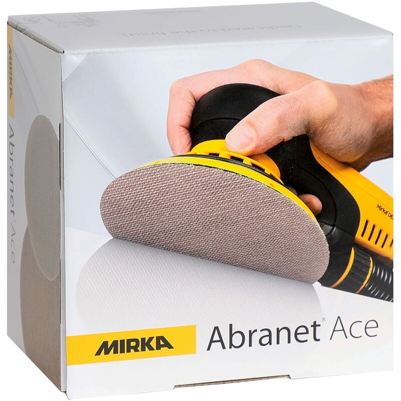 foto del prodotto abranet ace dischi abrasivi a rete 150mm a strappo grana p800 50 pz per tutte le levigatrici rotorbitali da 150mm semiceramica per la