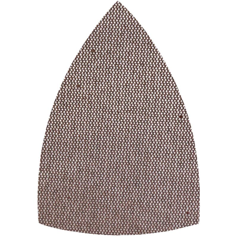 foto del prodotto abranet net delta dischi abrasivi per levigatrici triangolari 100x152x152 mm a strappo, grana p240, 50 pz., per levigare legno, stucco, vernice,