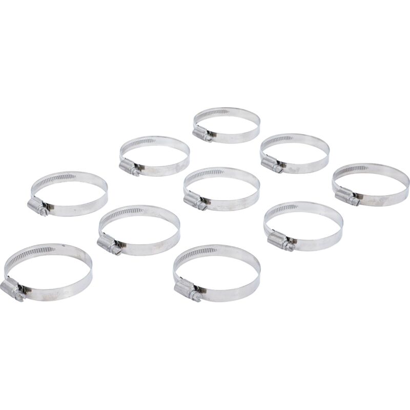 foto del prodotto abrazaderas de manguera inoxidable 50 x 70 mm 10 piezas
