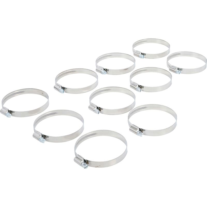 immagine 0 del prodotto abrazaderas de manguera inoxidable 60 x 80 mm 10 piezas