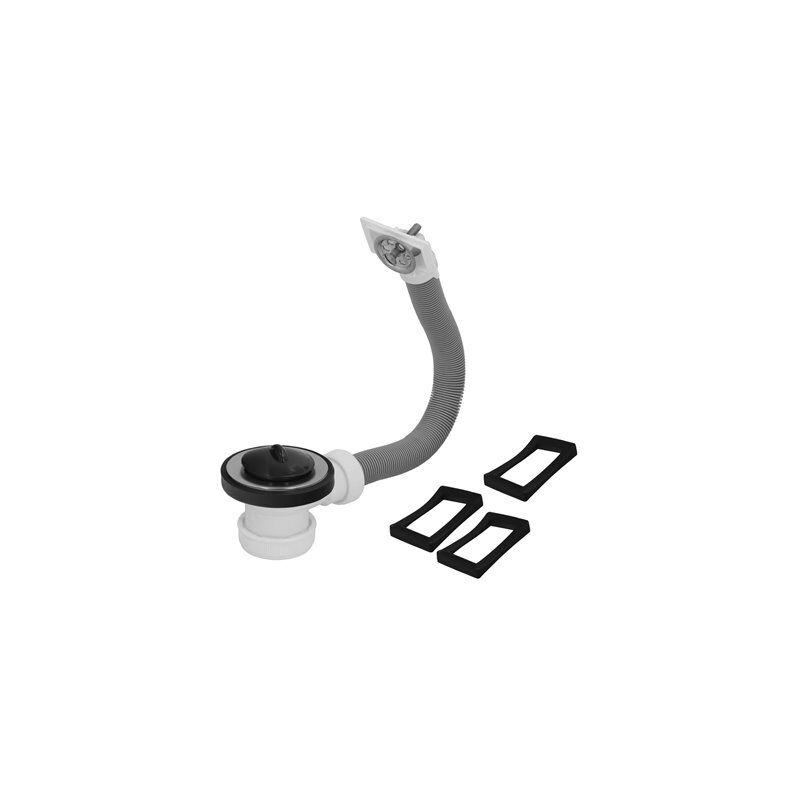 foto del prodotto abrisa valvola per lavabo 70 mm. 1 1 2 con troppopieno