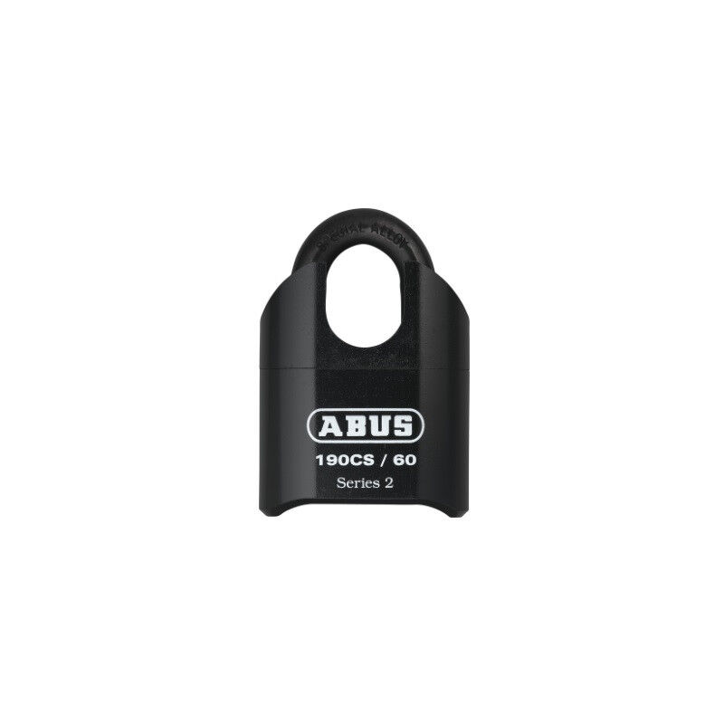 foto del prodotto abus 190cs 60 lucchetto a combinazione nero con grillo blindato da 60 mm