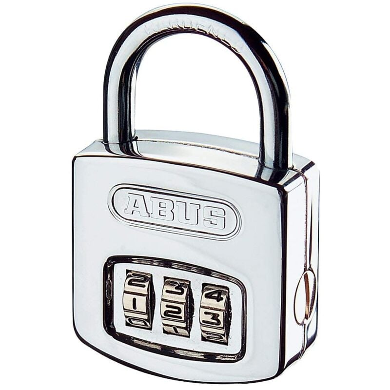 foto del prodotto abus 35013 lucchetto a combinazione 160 40 mm argento
