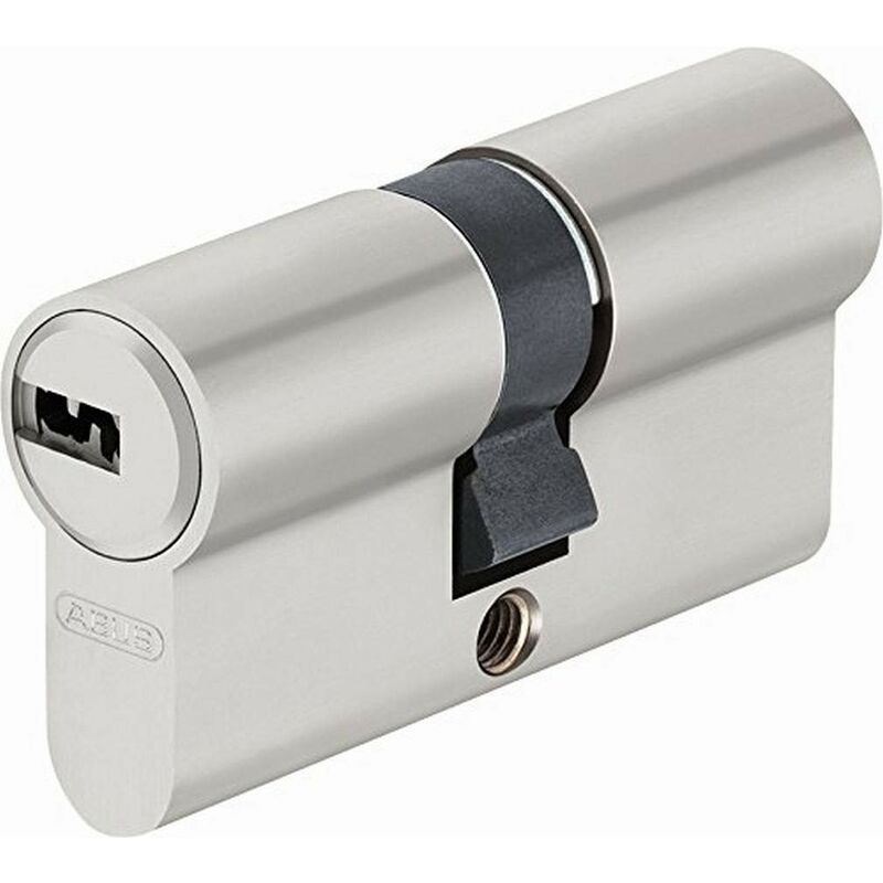 foto del prodotto abus 44997 cilindro esterno ec snp ingressi porte appartamento rimovibili 30 x 45 nichel opaco