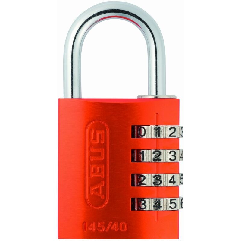 foto del prodotto abus 495274 145 40naranjab candado aluminio combinacion 40 mm 4 d gitos naranja blister