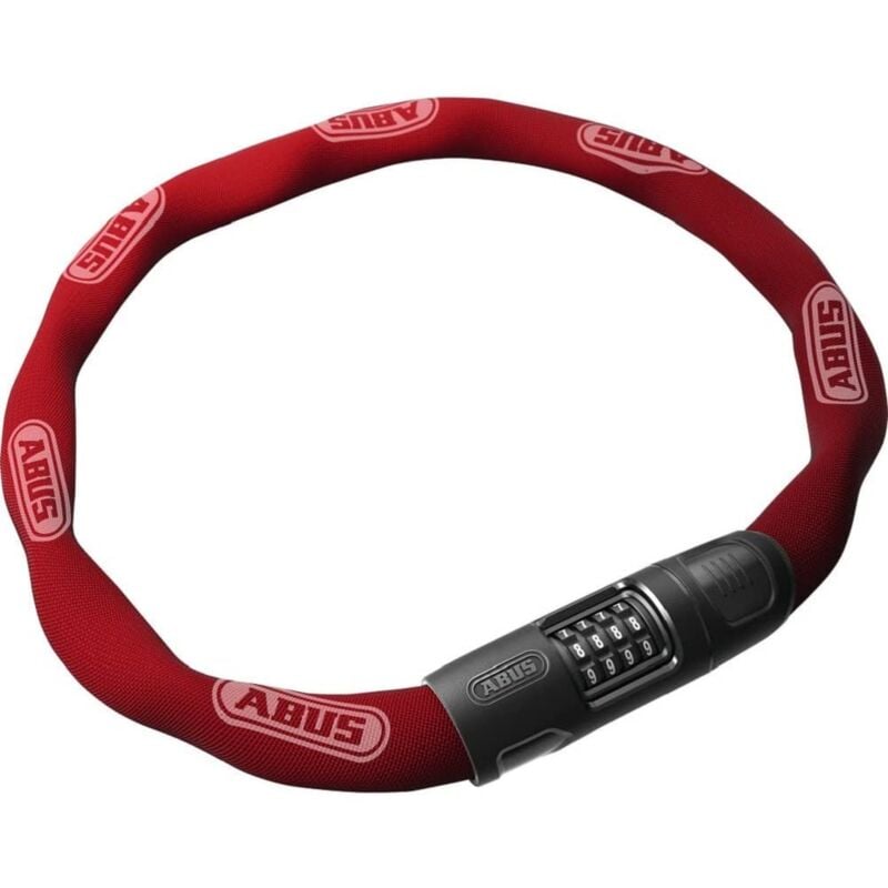 foto del prodotto abus 61491 catena d acciaio 8808c 85 russet, rosso, 85 cm